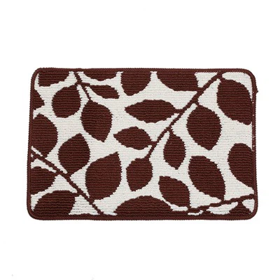 Vilka mönster är vanliga i kinesiska badrumsmattor?